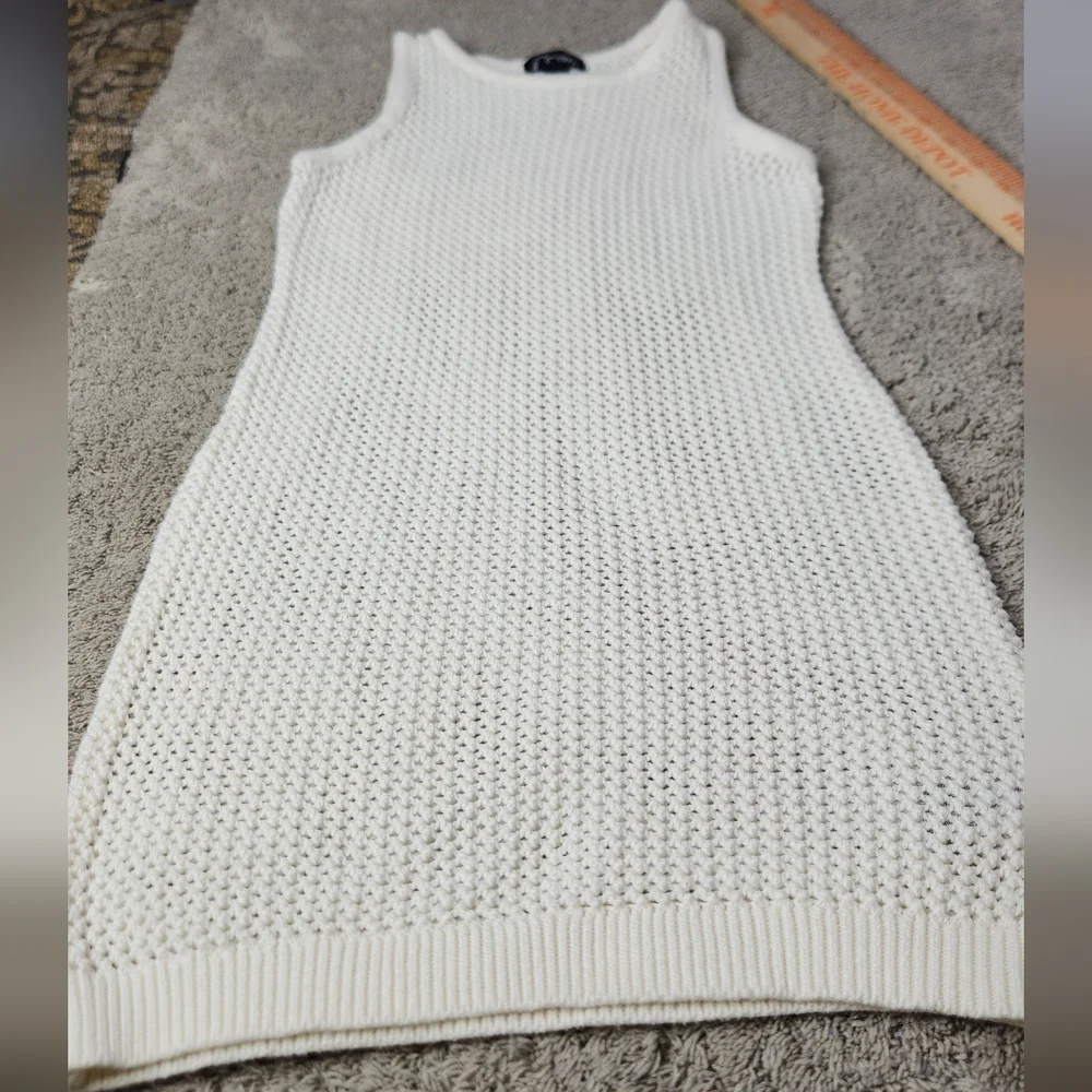 Girl's White Crocheted Tank Top - Art Class - S(6/6X)